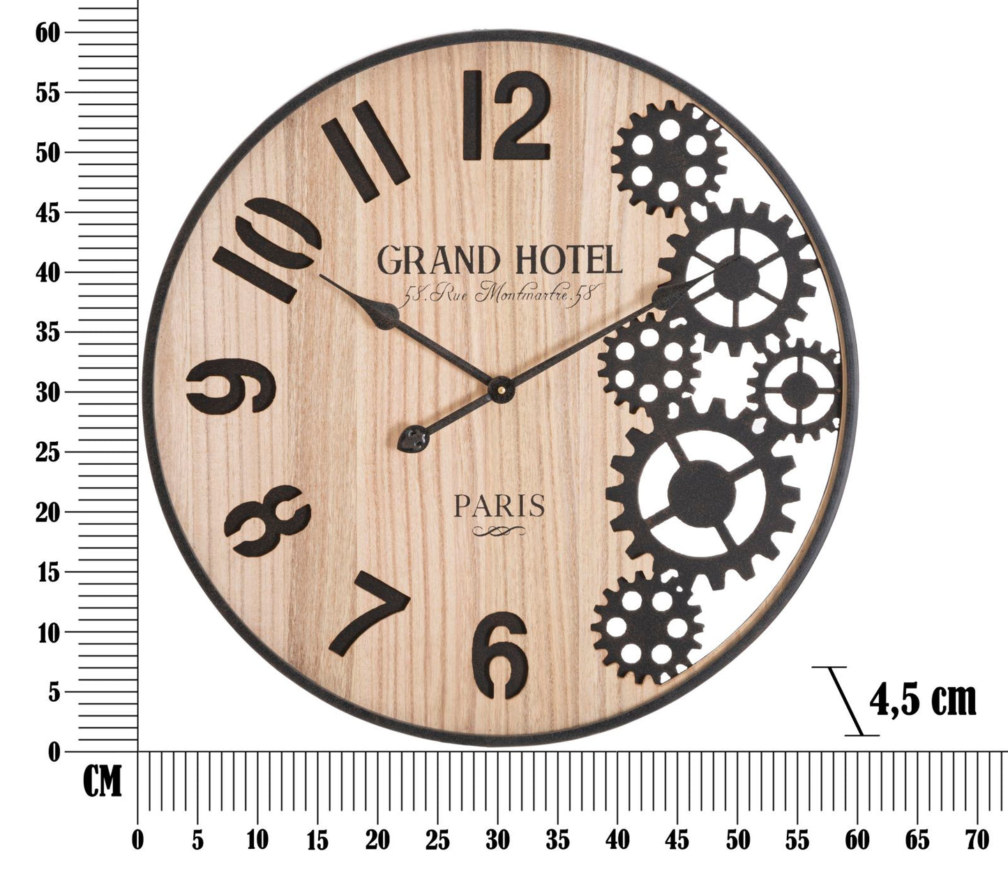 Wandklok Grand Ø 60×4,5 cm