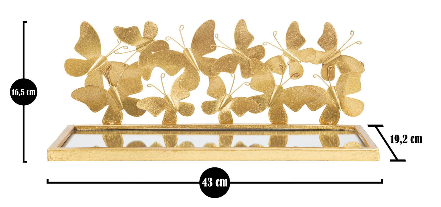 Nachtkastje Bedside/shelf Butterflies Set 2 Pcs 43×19,2×16,5 cm