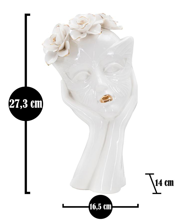 Vaas Woman Mask 16,5×14×27,3 cm