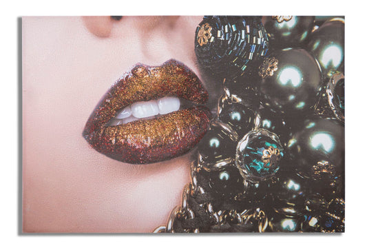 Wandprint Handmade Wall Printingbeautiful Lips 80×3,8×120 cm
