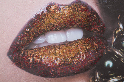 Wandprint Handmade Wall Printingbeautiful Lips 80×3,8×120 cm