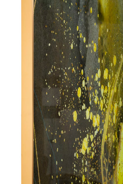 Wanddecoratie Glass Wall Panel With Frame Sunny 80×3,5×120 cm