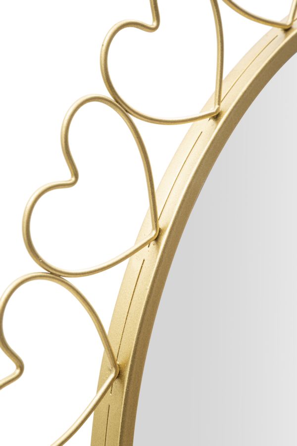 Spiegel Hearts Ø 80×2,5 cm