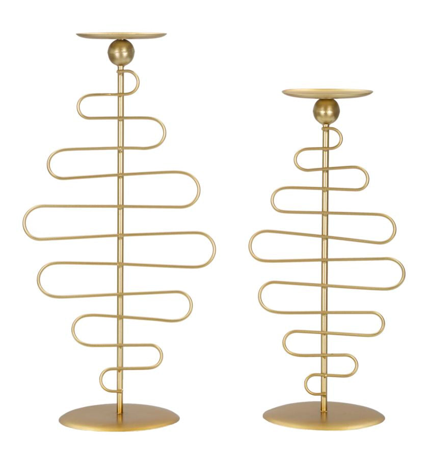 Kandelaar Alid Candle Holder Set 2 Pcs 20×16×43 cm
