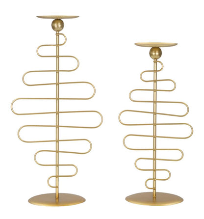 Kandelaar Alid Candle Holder Set 2 Pcs 20×16×43 cm