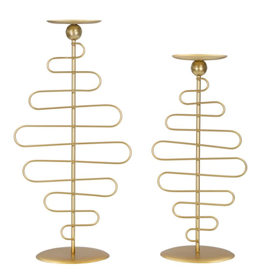 Kandelaar Alid Candle Holder Set 2 Pcs 20×16×43 cm