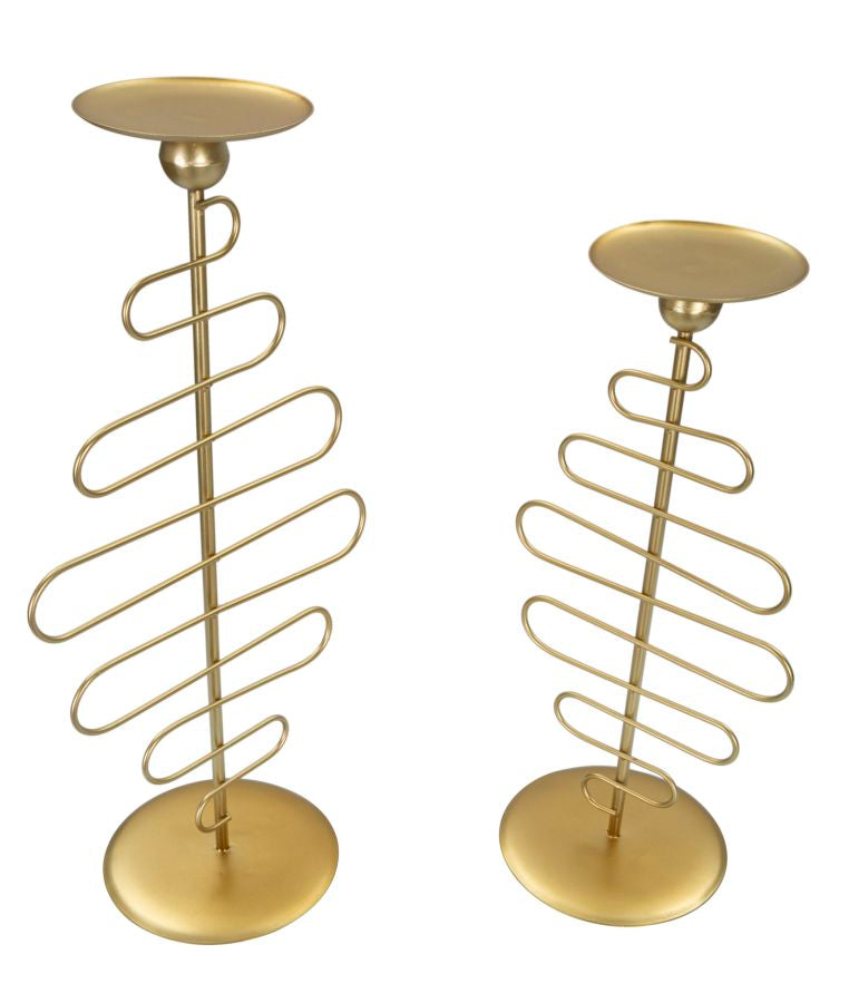 Kandelaar Alid Candle Holder Set 2 Pcs 20×16×43 cm