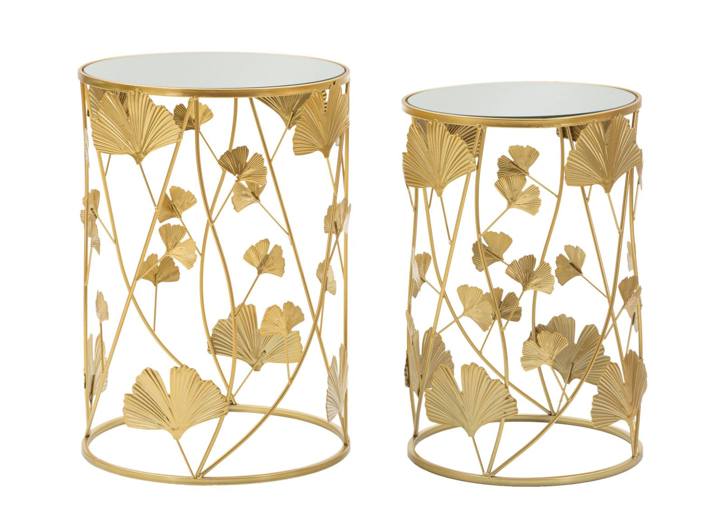 Tafel Leavy Set 2pcs Ø 38×55 cm