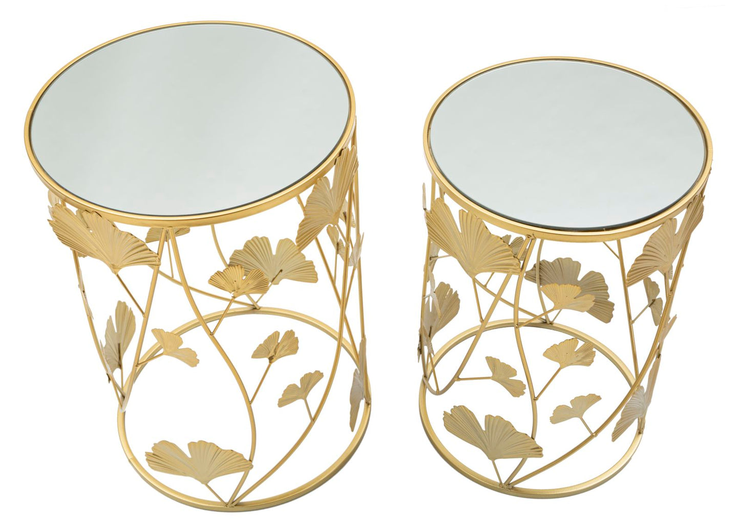 Tafel Leavy Set 2pcs Ø 38×55 cm