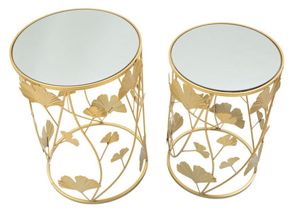 Tafel Leavy Set 2pcs Ø 38×55 cm