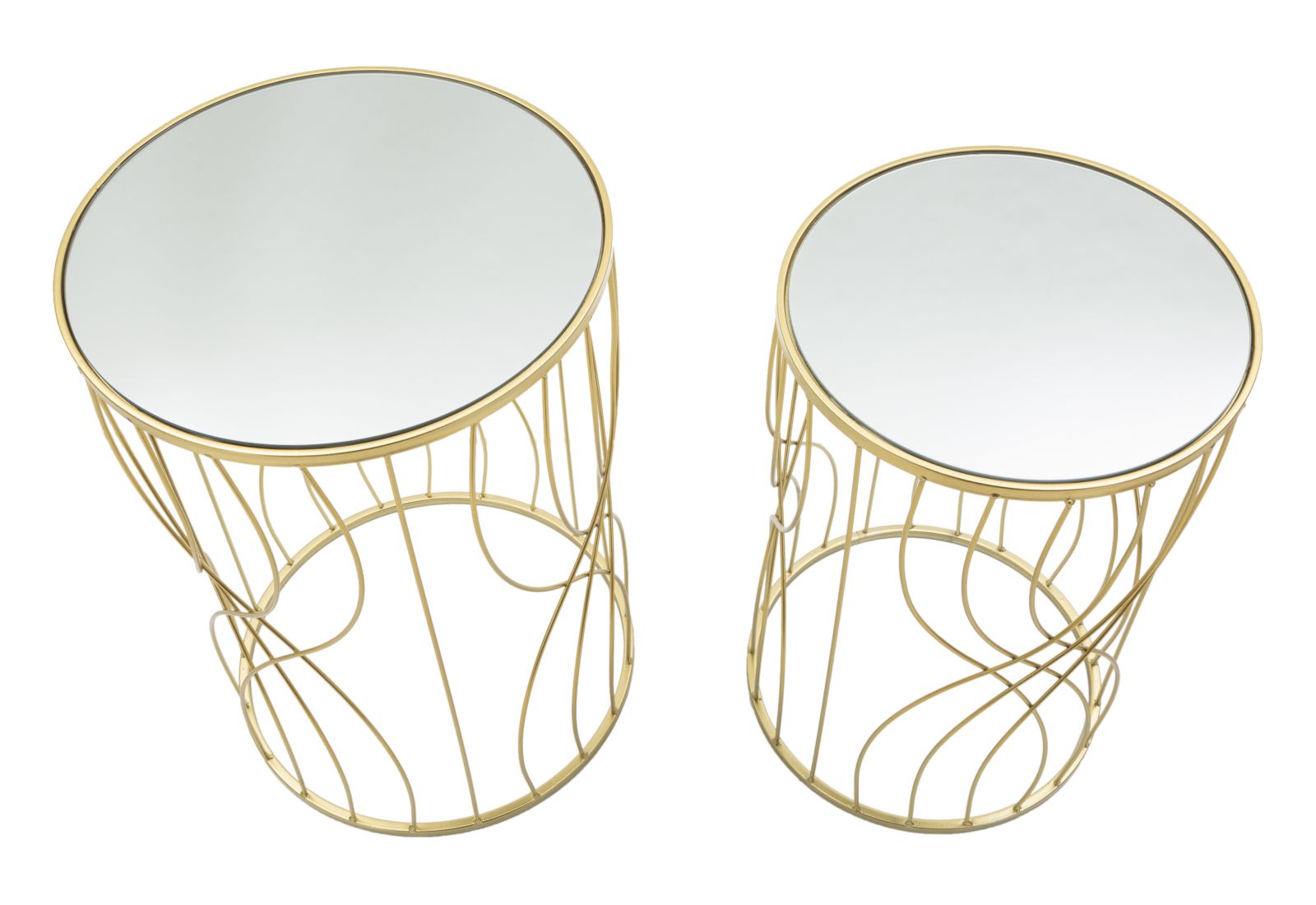 Tafel Ligne Set 2pcs Ø 38×55 cm