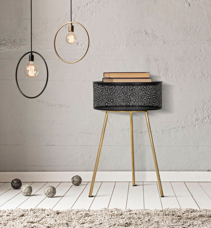 Tafel Blacky Ø 40×65 cm