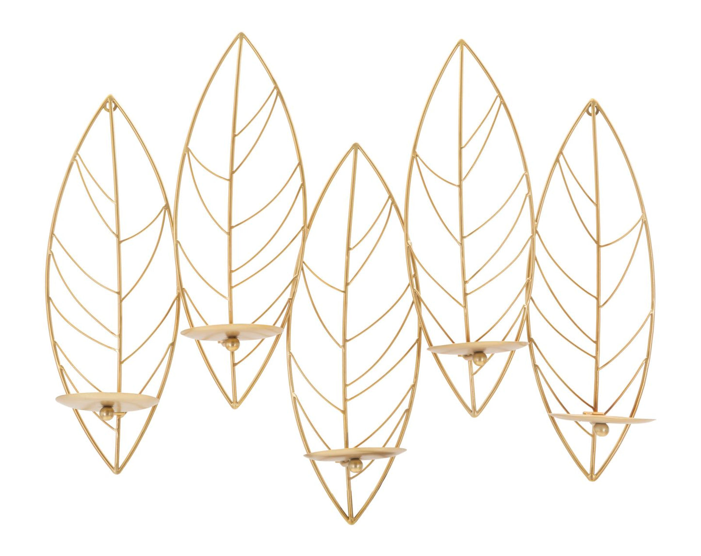 Wandkandelaar Leaf 66×14×56 cm