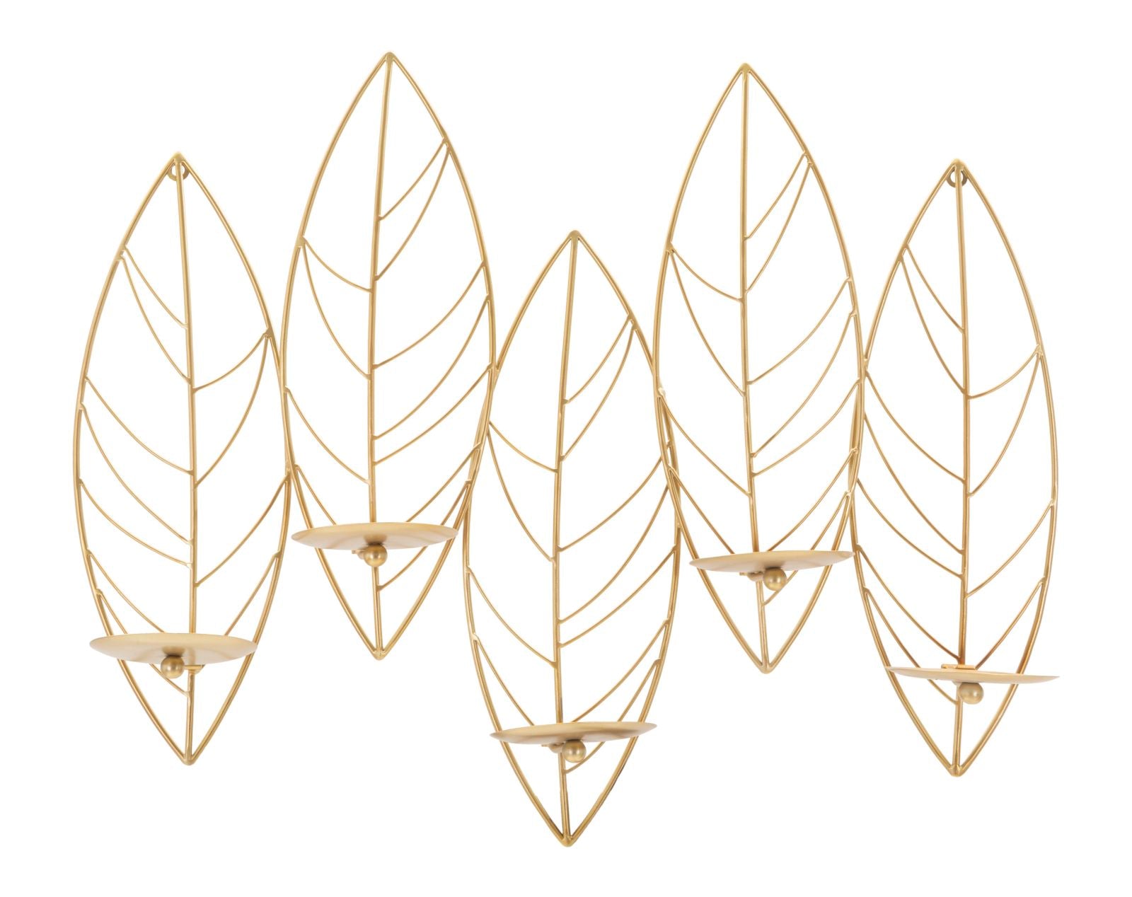 Wandkandelaar Leaf 66×14×56 cm
