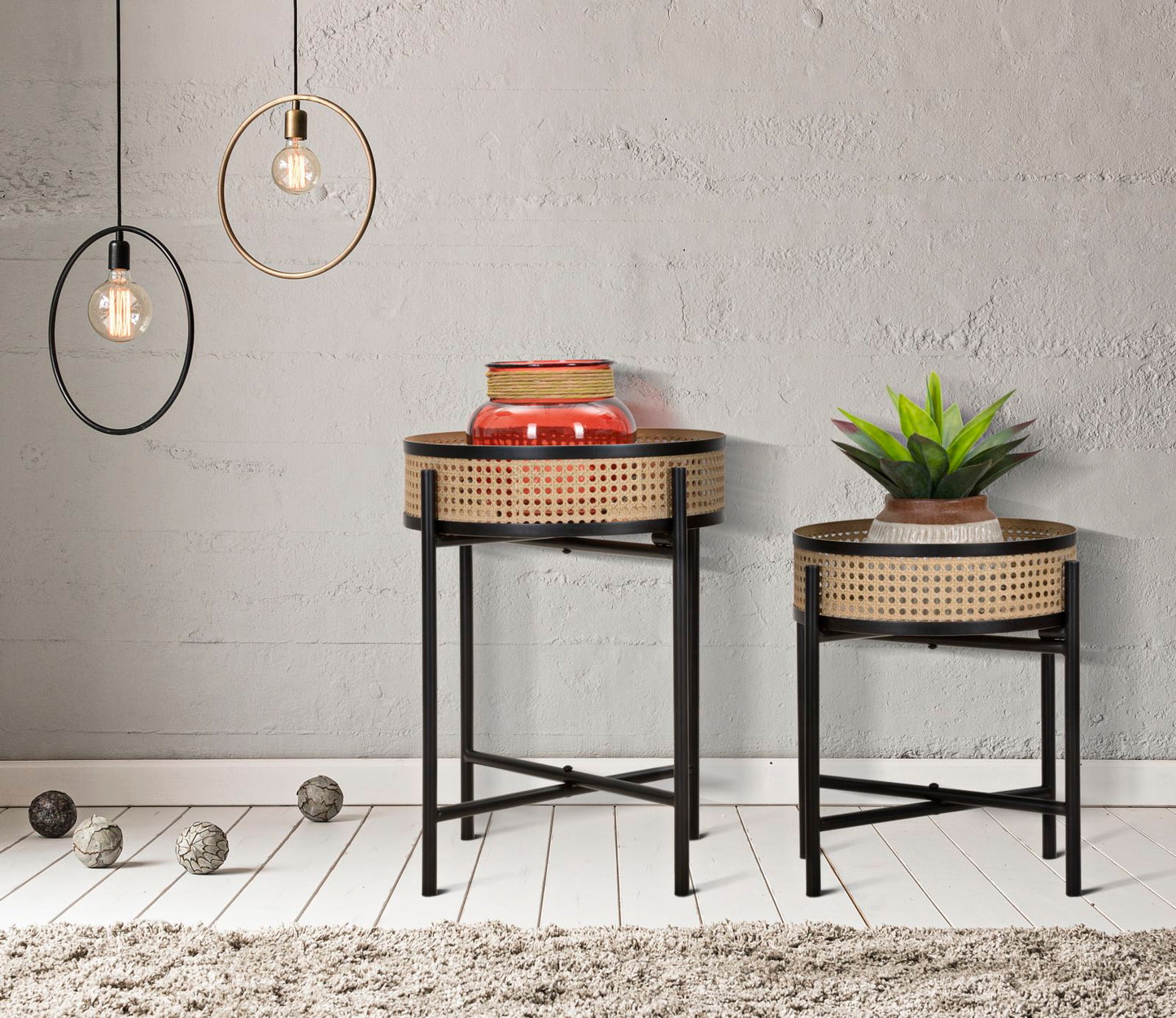 Tafel Fuji Set 2 Pcs Ø 40×50 cm