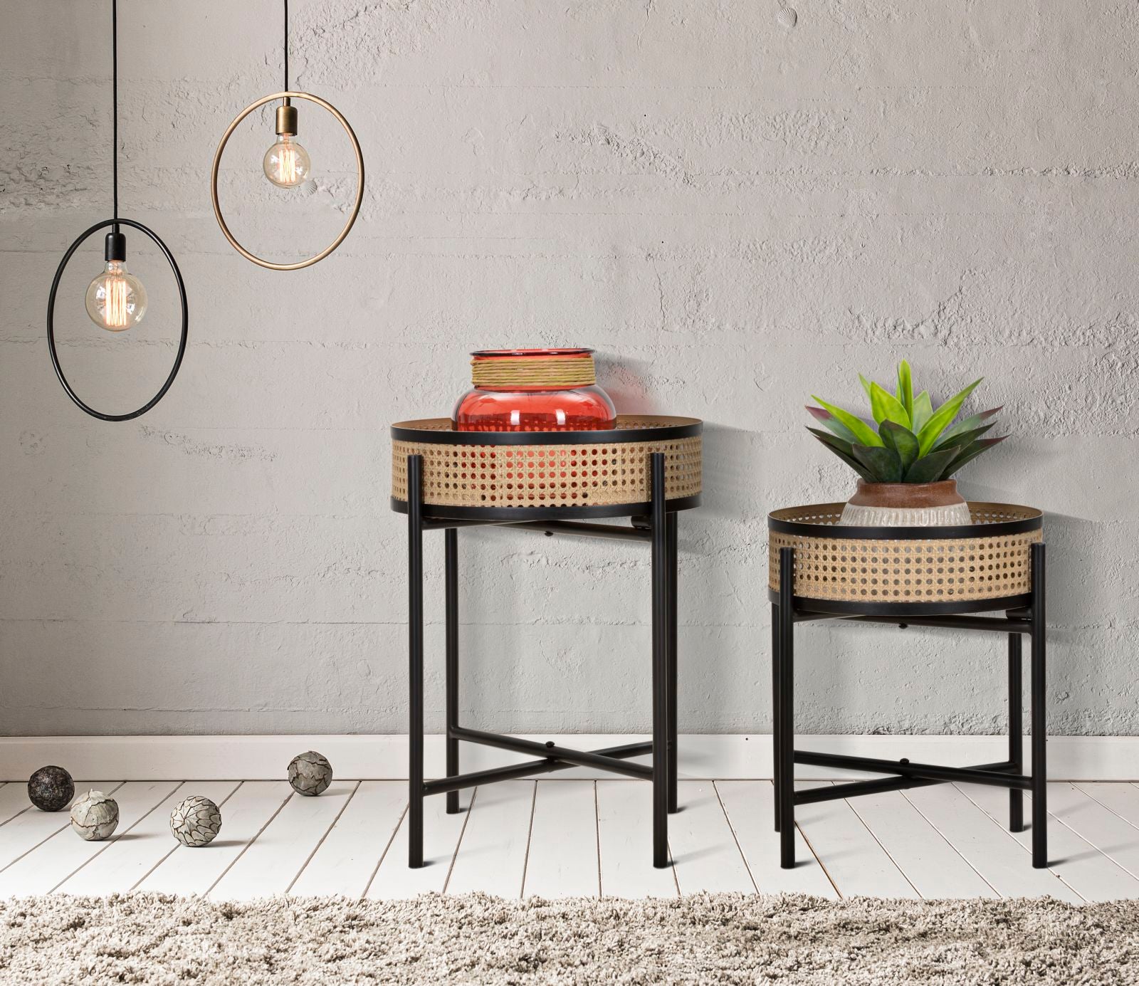 Tafel Fuji Set 2 Pcs Ø 40×50 cm