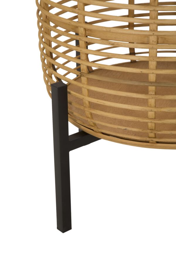 Vaashouder Rattan Vase Holder Set 2 Pcs Ø 41×47 cm