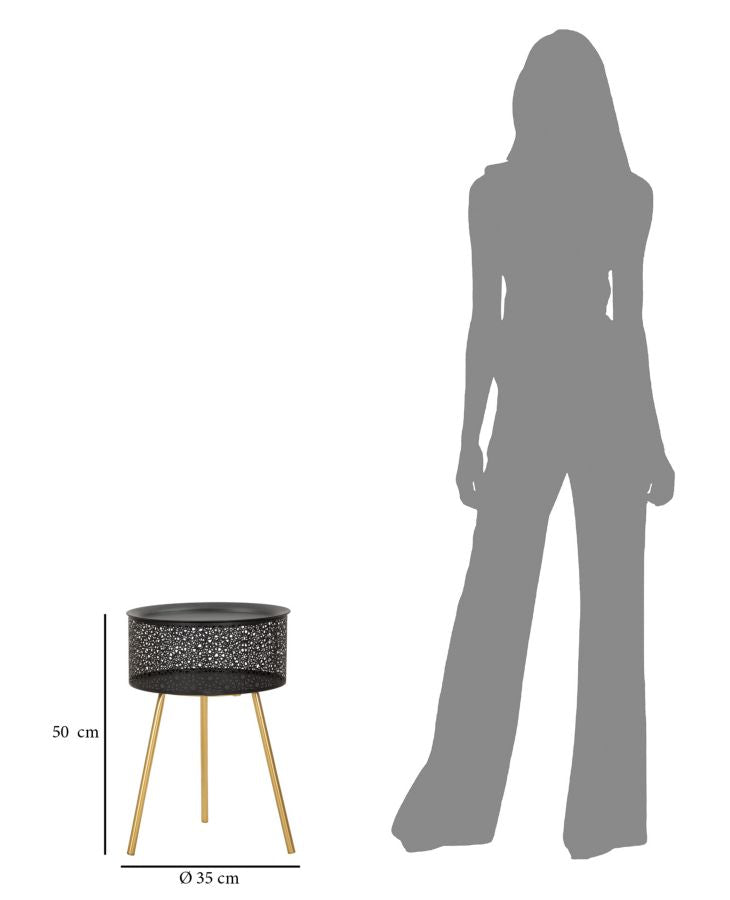 Tafel Blacky Ø 35×50 cm
