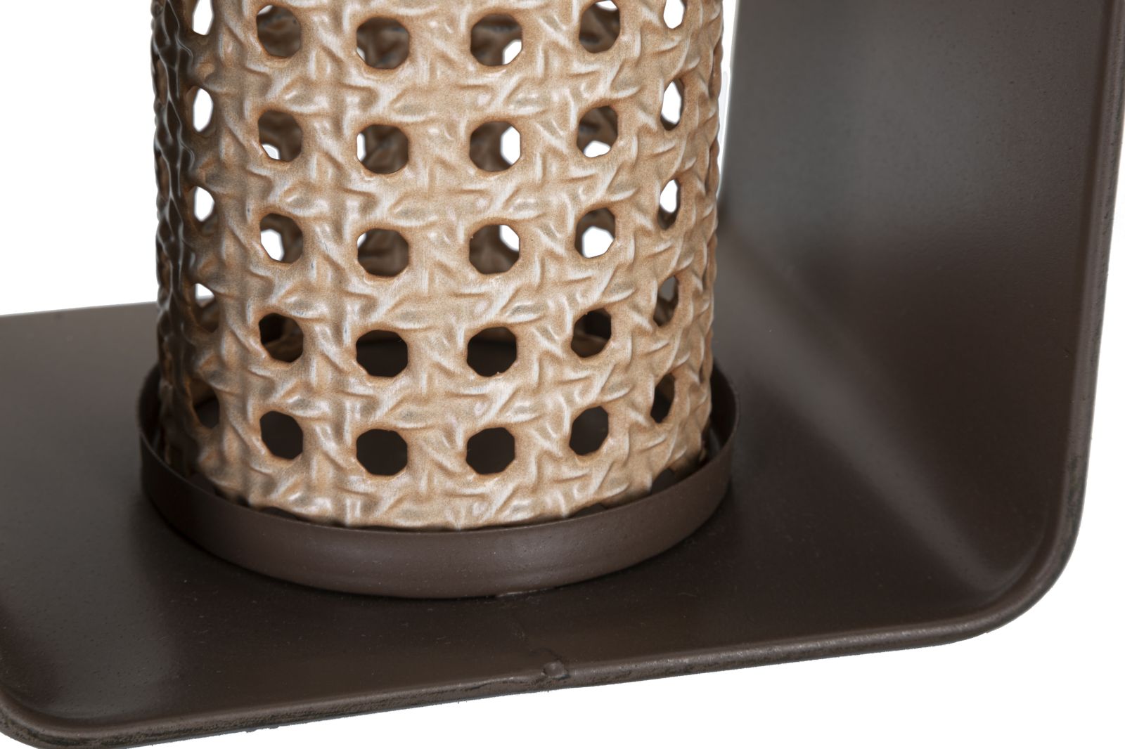 Lantaarn Iron-rattan 16×13×20 cm
