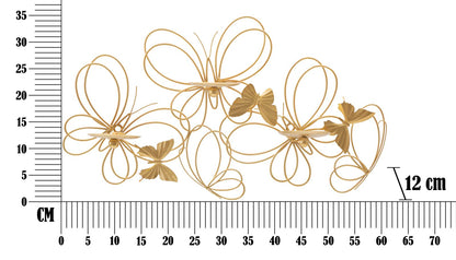 Wandkandelaar Butterflies 61×12×34 cm