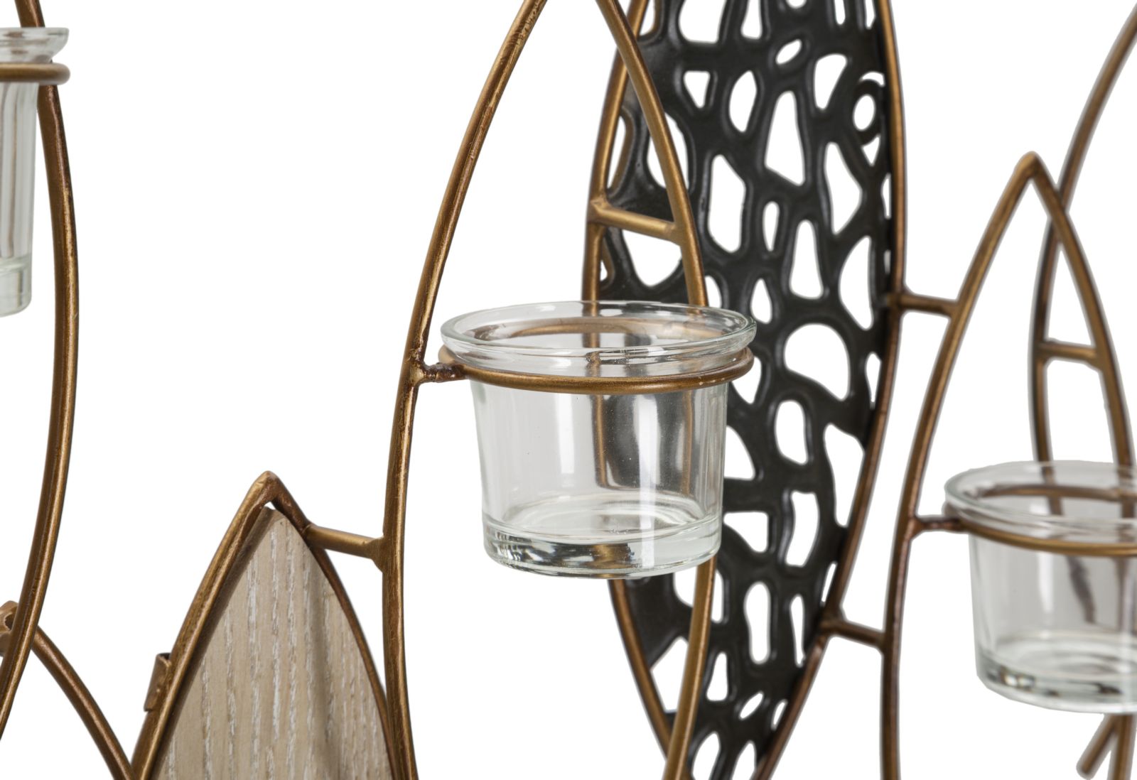 Wandkandelaar Fish Wall Candle Holder 66×9×40,5 cm