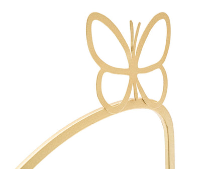 Wanddecoratie Bed Side Butterfly Set 2 Pcs 41,5×18×21 cm