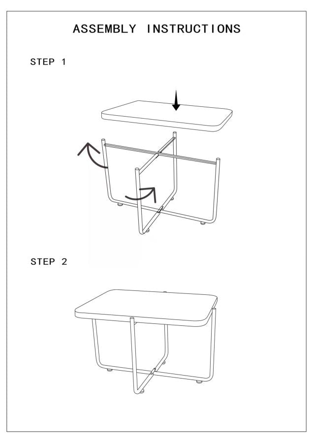Salontafel Cebu 75×55×46,5 cm