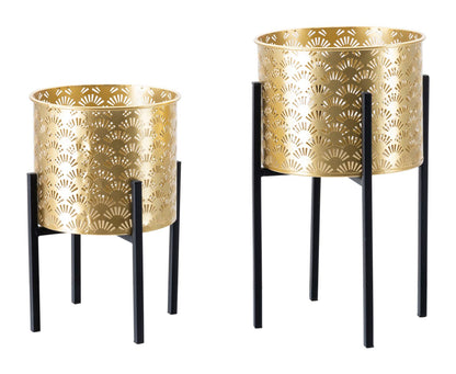 Vaashouder Glissy Set 2pcs -a- Ø 21×38 cm