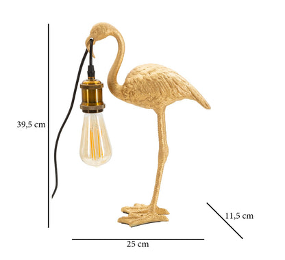 Tafellamp Flamingo 13×11,5×39,5 cm