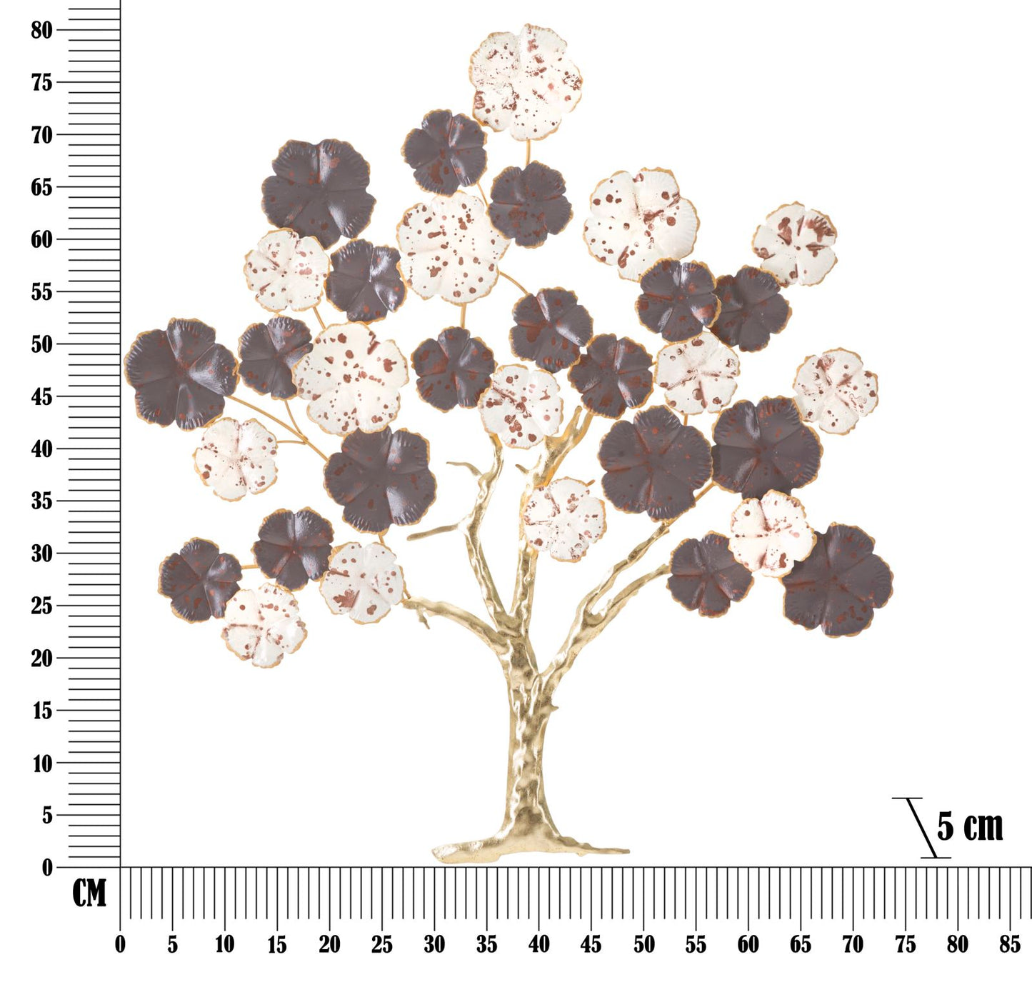 Wandpaneel Albero Purpy 73,7×5×80 cm