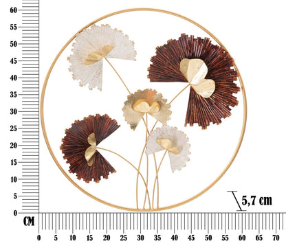 Wandpaneel Reddy Round Ø 61×5,7 cm