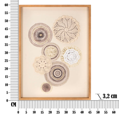Schilderij Circly With Application Circly 45×3,2×60 cm