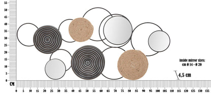 Wanddecoratie Triby 106,5×4,5×52 cm