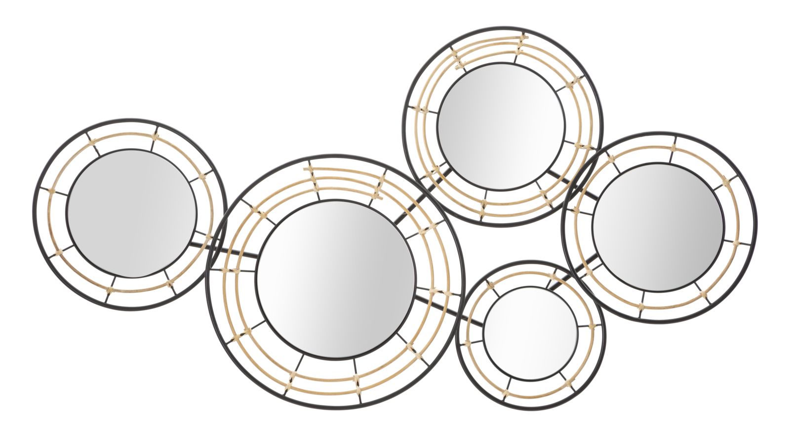 Wanddecoratie Mirrors Oporto 111×9,5×59 cm