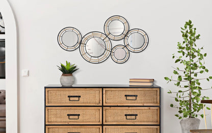 Wanddecoratie Mirrors Oporto 111×9,5×59 cm