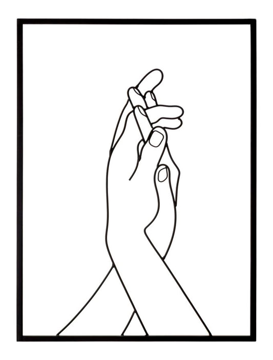 Wandpaneel Simply Hands 40×1×55 cm
