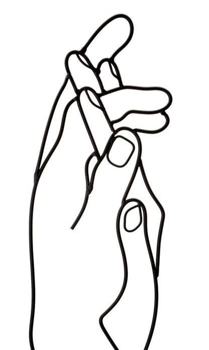 Wandpaneel Simply Hands 40×1×55 cm