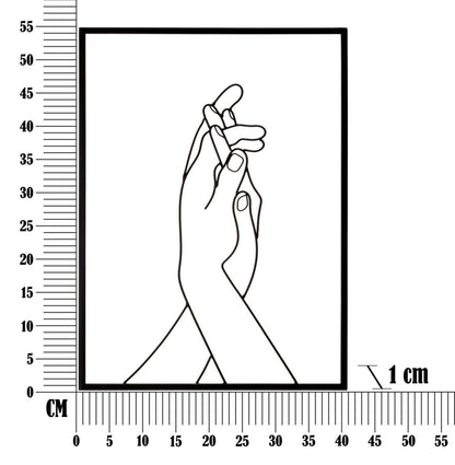 Wandpaneel Simply Hands 40×1×55 cm