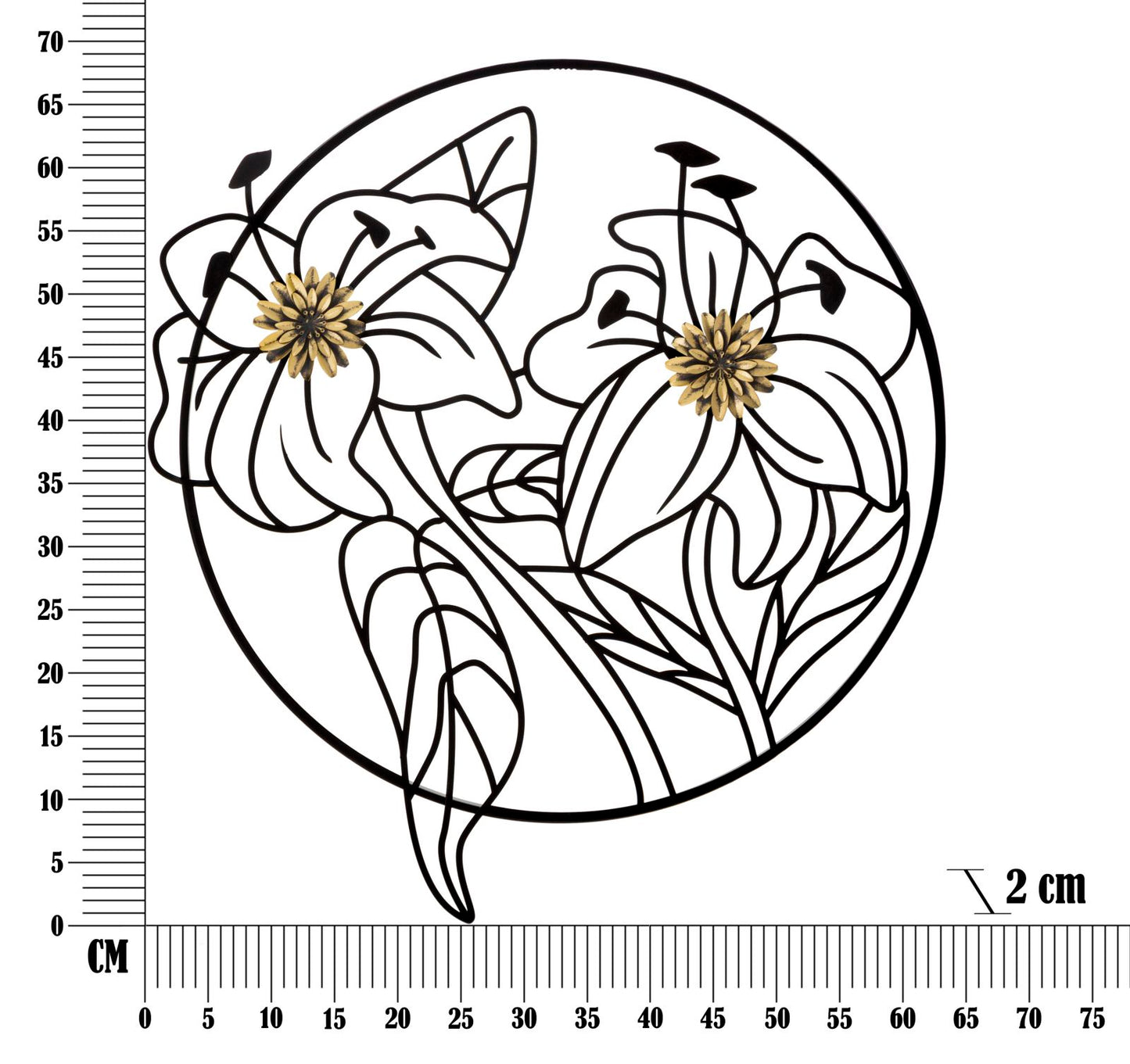 Wandpaneel Simply Flotis 63×2×69 cm