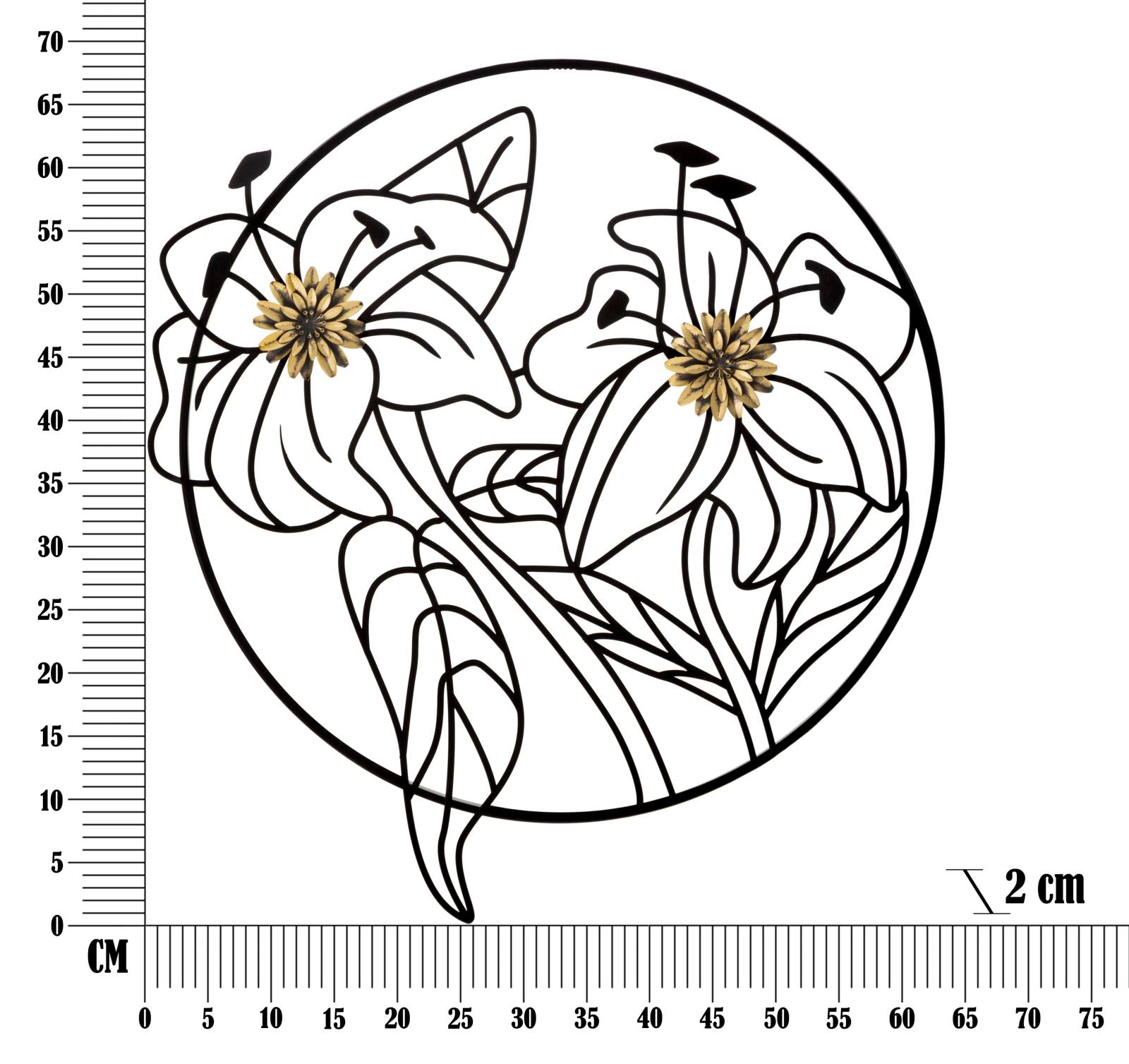 Wandpaneel Simply Flotis 63×2×69 cm