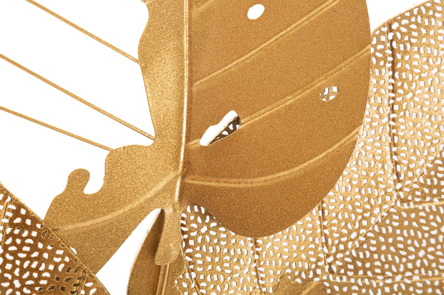 Wandpaneel Autumn Leaf Gold 53×4×84,5 cm