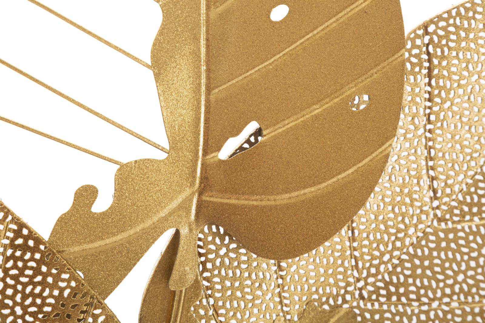 Wandpaneel Autumn Leaf Gold 53×4×84,5 cm
