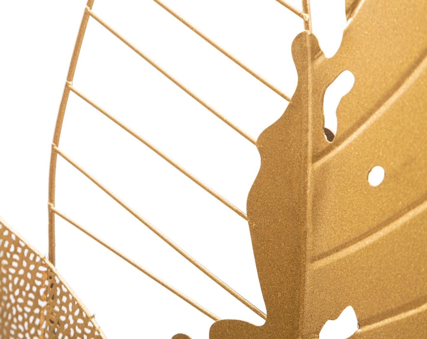 Wandpaneel Autumn Leaf Gold 53×4×84,5 cm