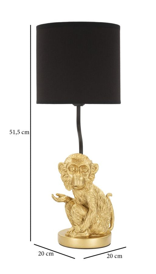 Tafellamp Sit Monkey Ø 20×51,5 cm