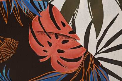 Schilderij Printing/painting Lady Jungle -b- 80×2,8×120 cm