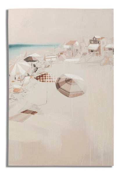 Schilderij Printing/painting Beach -b- 80×3×120 cm