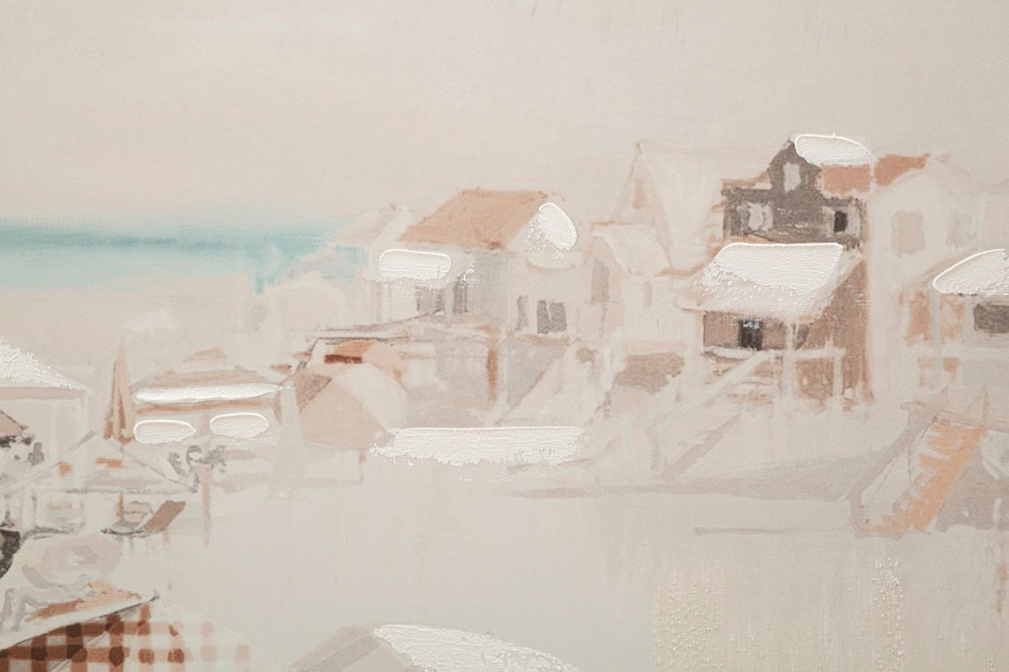Schilderij Printing/painting Beach -b- 80×3×120 cm