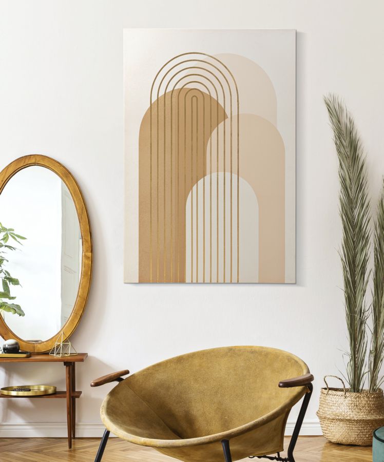 Schilderij Printing/painting Shine -b- 80×3×120 cm