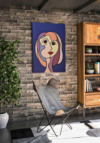 Schilderij Printing/painting Double Face Large -a- 80×3×120 cm