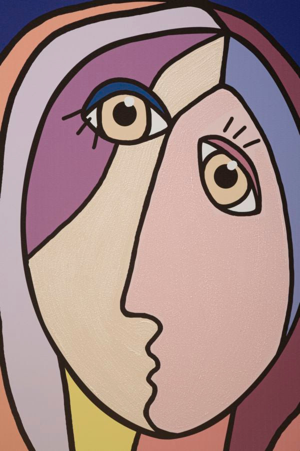 Schilderij Printing/painting Double Face Large -b- 80×3×120 cm